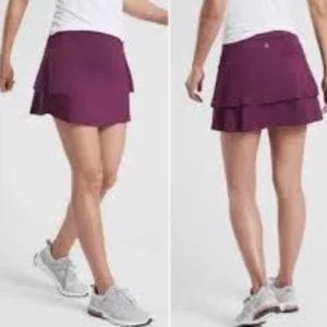 Athleta brand Momentum tennis skirt, Size L